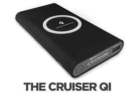 The cruiser QI custom power bank